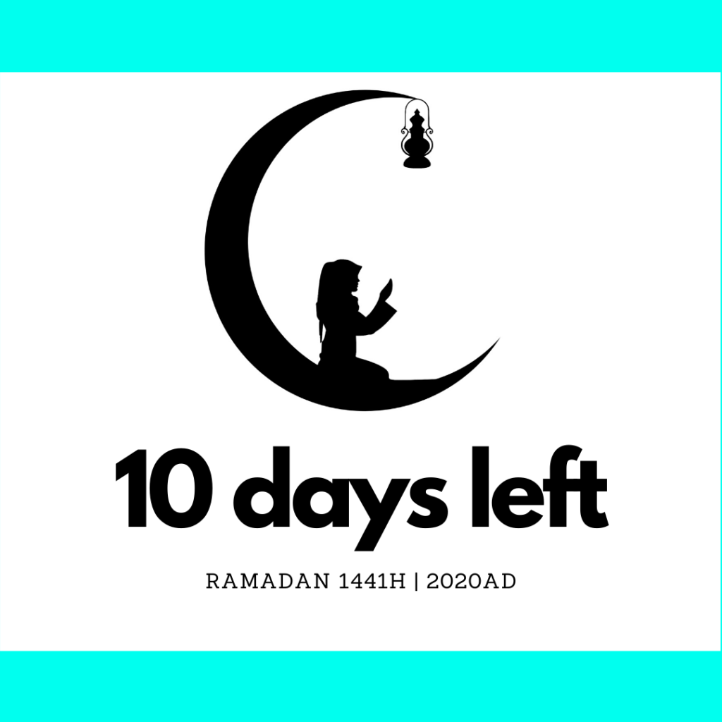 Ramadan 10 days left